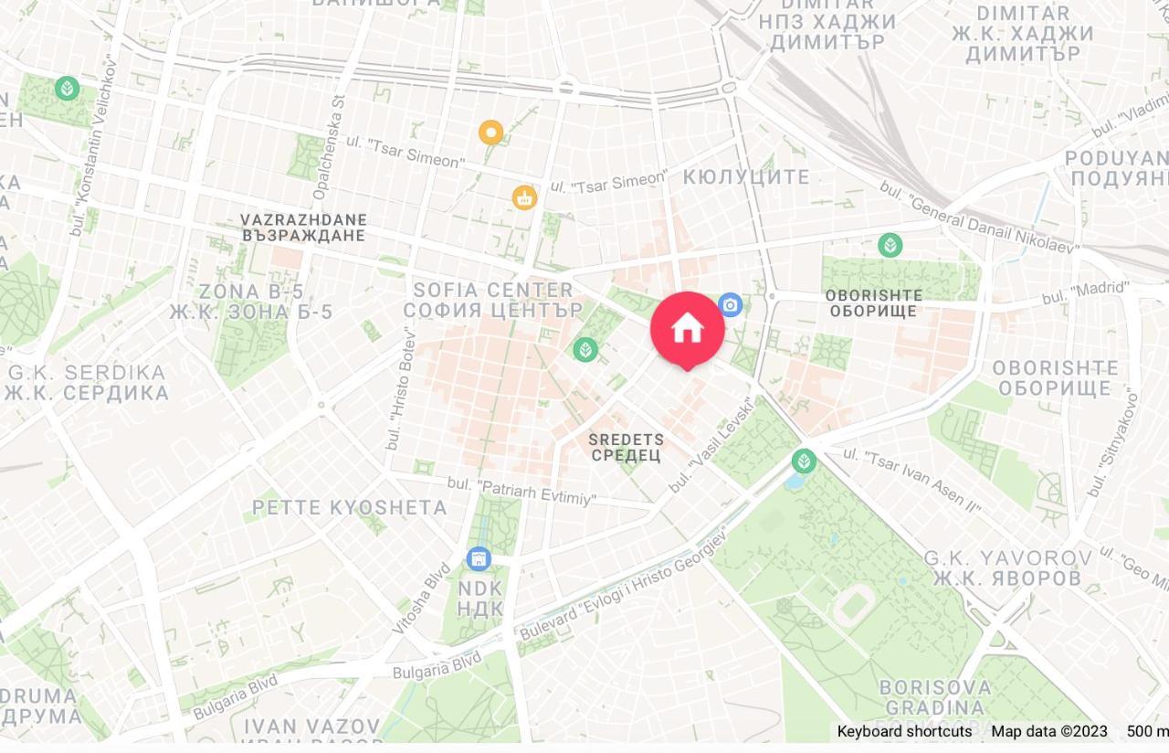 Apartament Centre 1br For 4 Guests & Fast Wifi Sofia